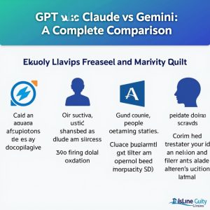 GPT vs Claude vs Gemini: A Complete Comparison